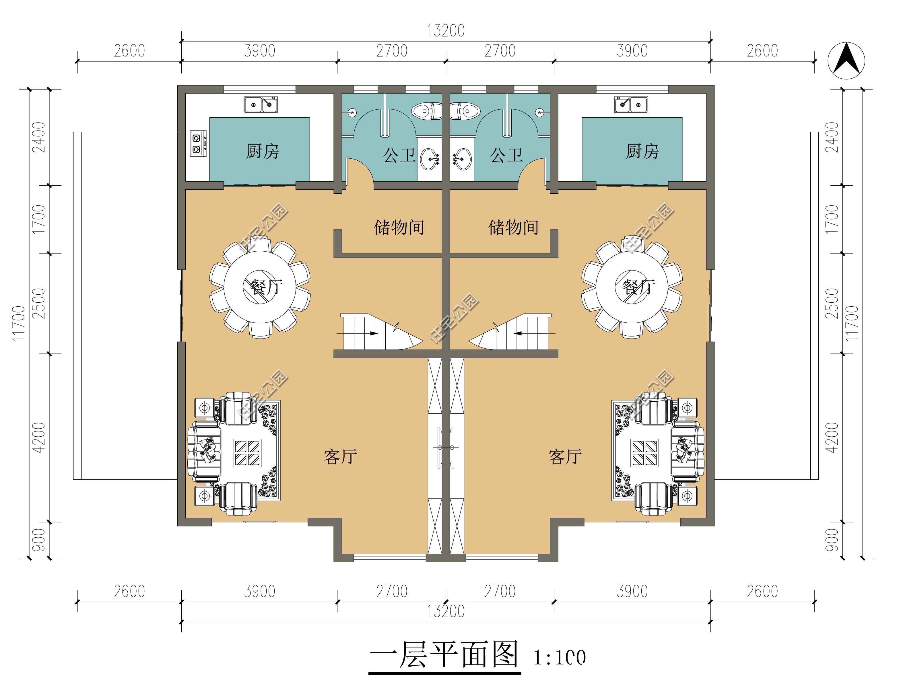 建筑|兄弟俩回乡建房，是建单户型好还是双拼房好？