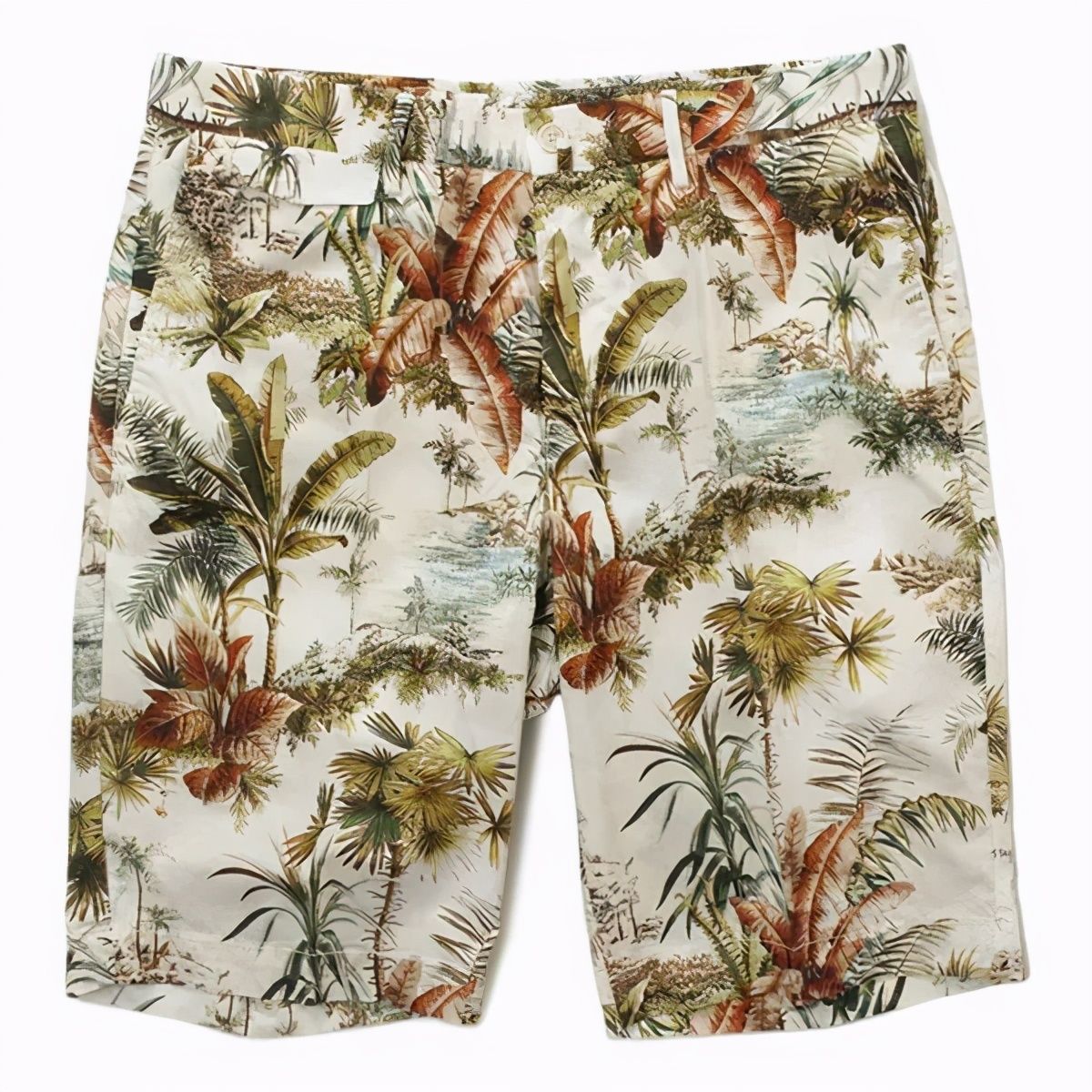 印花|怎么没有一个男人敢穿花短裤？