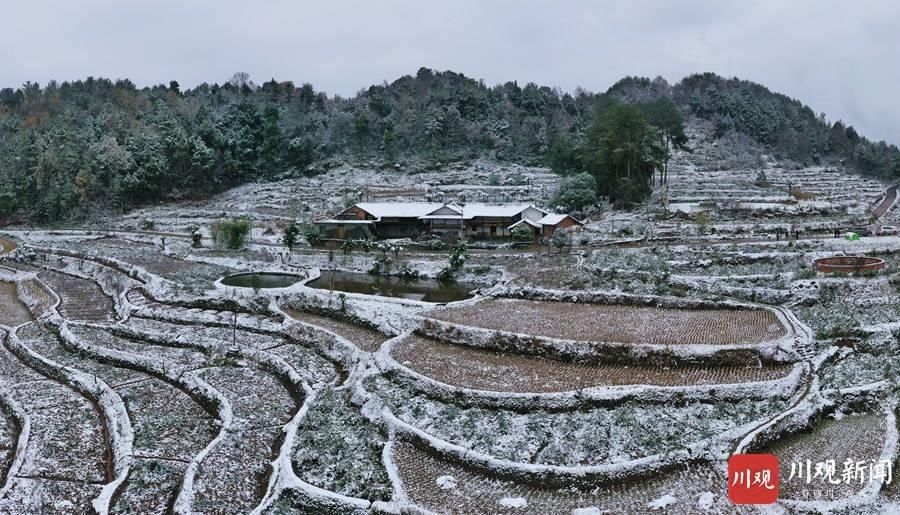 童话|巴中南江：白雪装点山村 犹若童话里的仙境