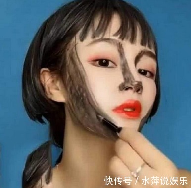 整容|女孩因为自己的脸大,特意化了美美的妆容,像是刚韩国整容回来