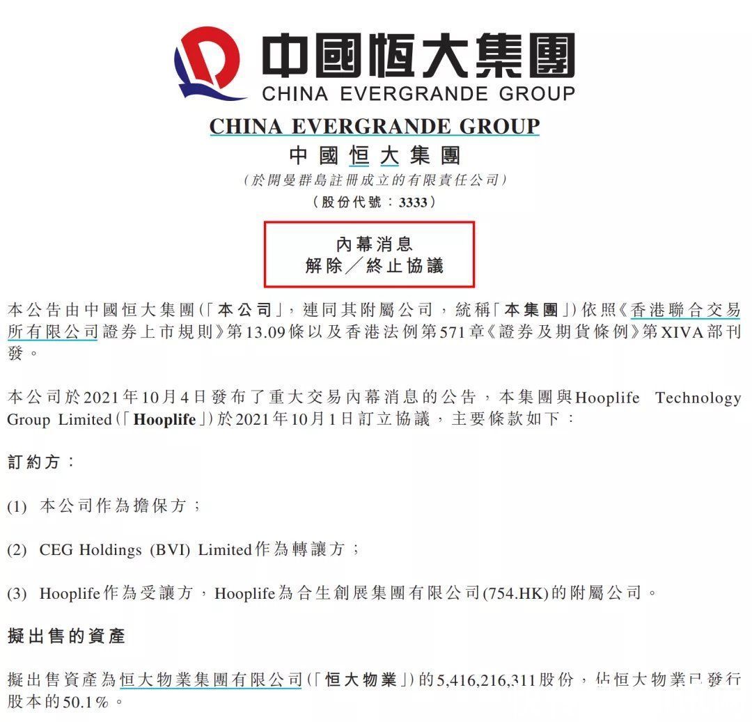 偿债|深夜突发！恒大不卖了：刚宣布终止200亿交易！更有偿债大消息来了