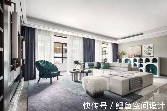 时尚|166㎡现代轻奢风,精致简约,演绎时尚都市风