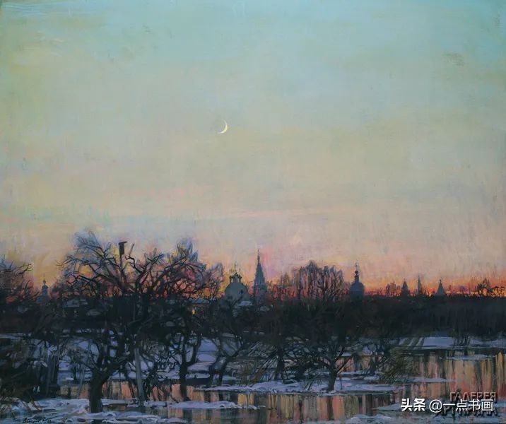 美术学院#阿巴库莫夫:被誉为俄罗斯的金笔,其画笔下都是净化的世界