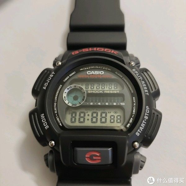 卡西欧Casio DW-9052-1V （真W217-H）测评