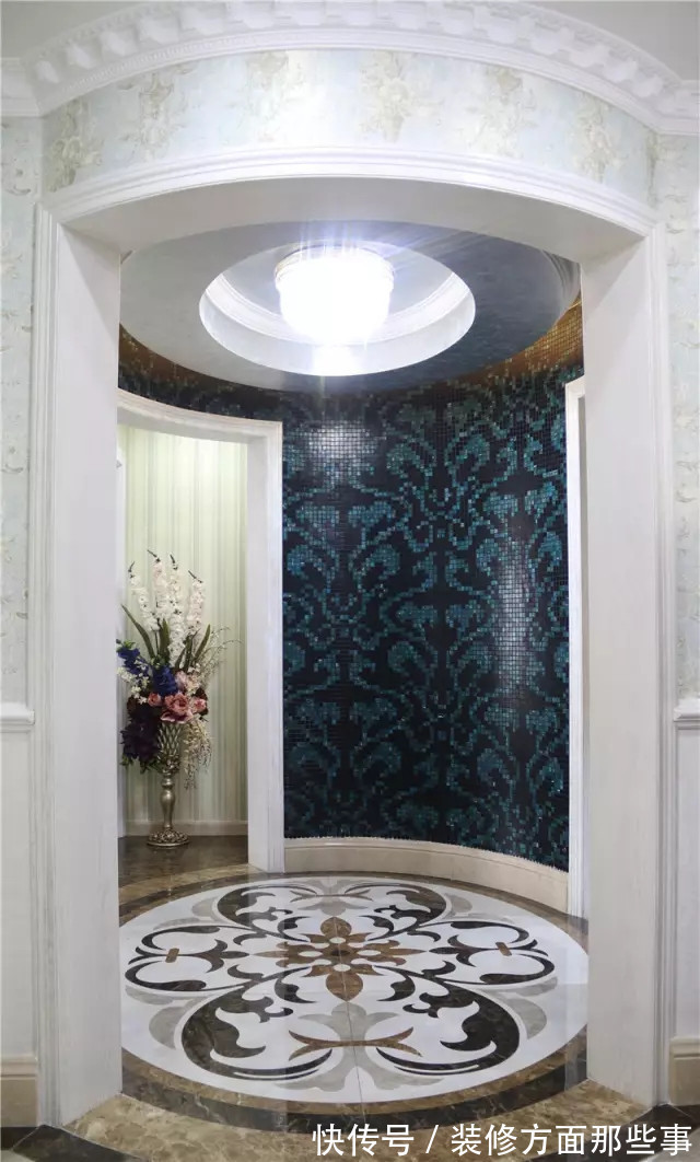 三居室|176平欧式风三居室,看起来格外亮眼