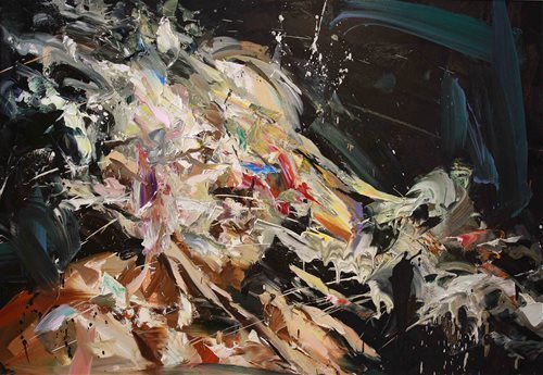 笔触&飞动激荡的色彩与笔触:英国当代画家保罗·莱特的新作