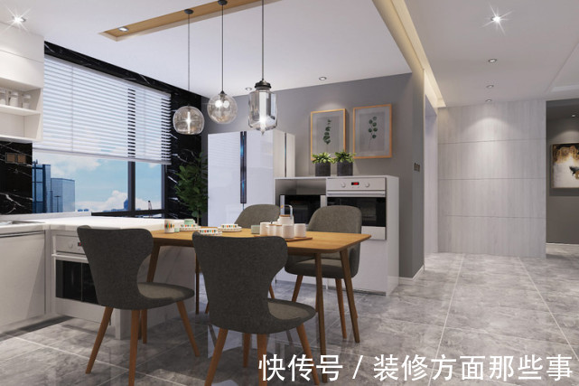 卧室|120平现代风开放三居室,将卧室改为书房很方便