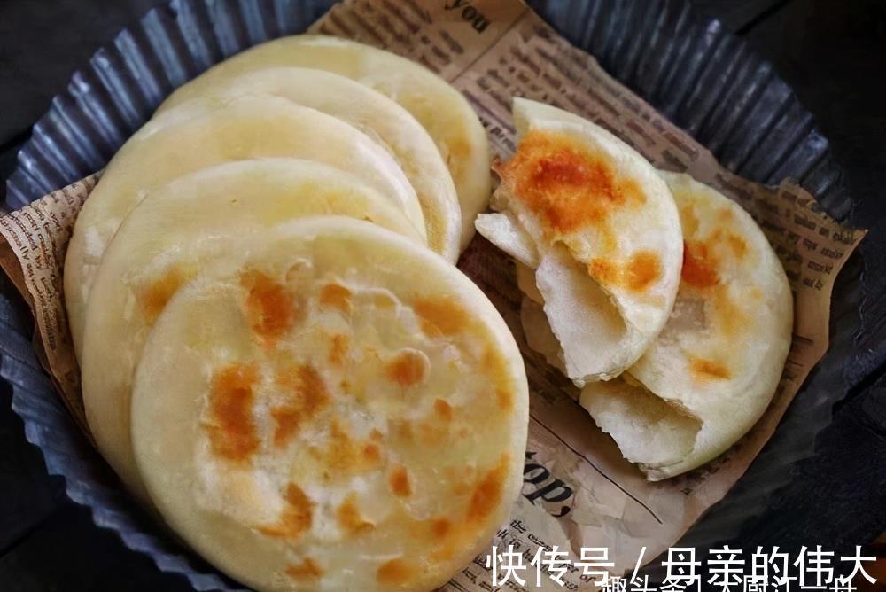 发面|早餐不用出去买了,教你在家做酥皮小糖饼,不用发面,简单又省事