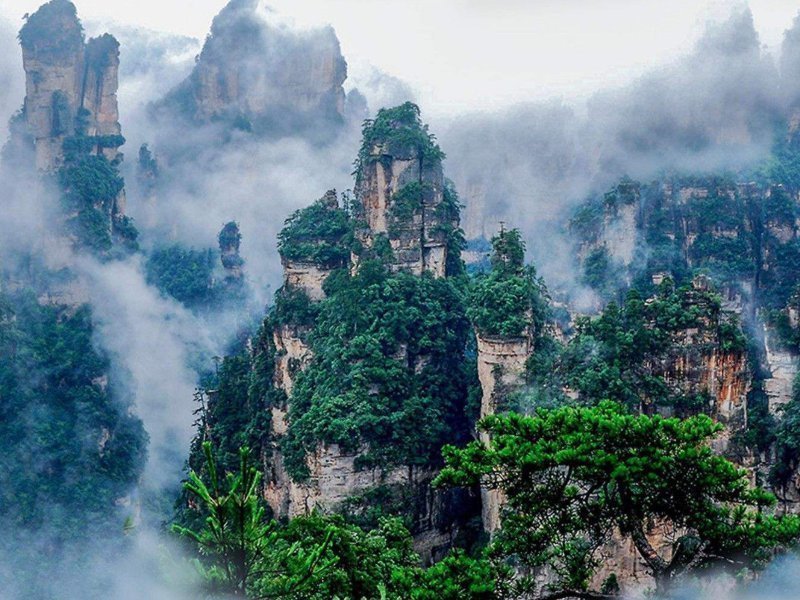 阿凡达|我国一处让人又爱又恨的景点，上山不到1分钟，下山却要2小时