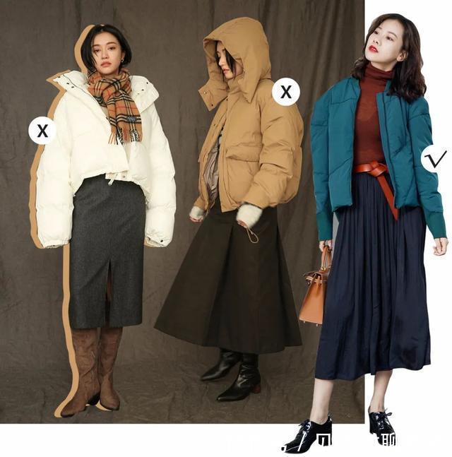 搭配|“羽绒服+裙子”才是冬天正确的打开方式!