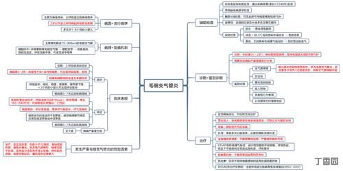 毛细支气管炎思维导图