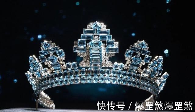海蓝宝 欧洲王室偏爱海蓝宝项链和冠冕,只因人美海蓝宝石更美!