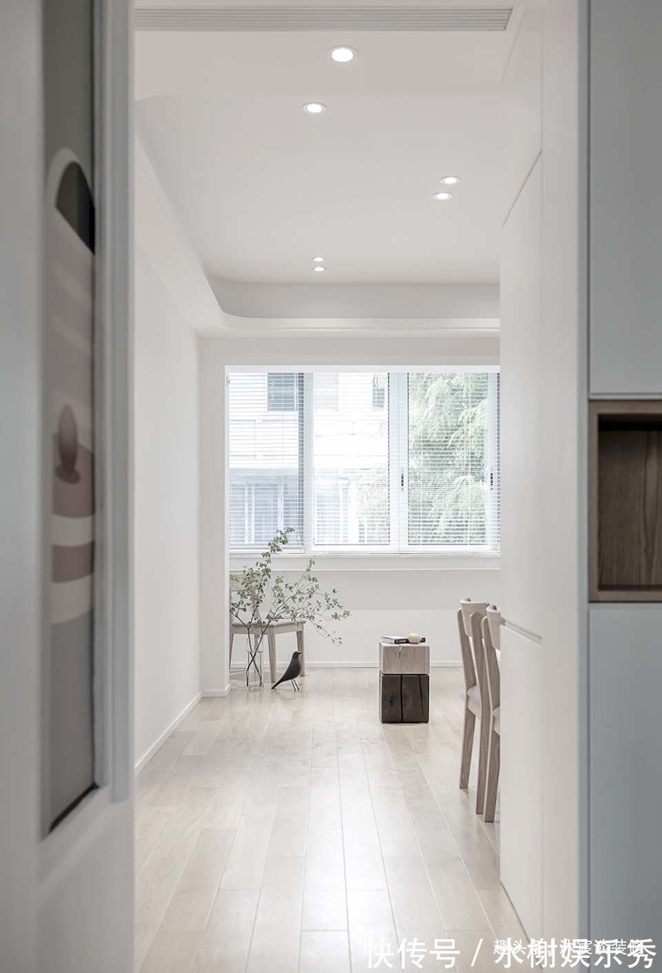 温馨|她买下59㎡小宅,半平米都不浪费,挤出三室,装修后室内温馨大方