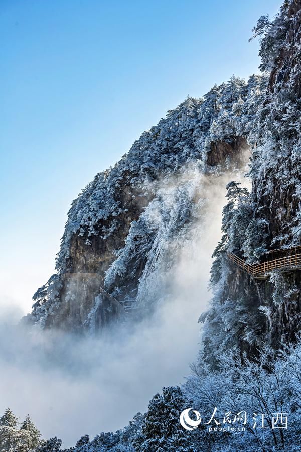 万峰|江西明月山：瑞雪迎新春