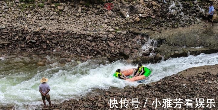 避暑|杭州美女周末自驾到桐庐峡谷避暑，却经历了一场湿身，好玩刺激！