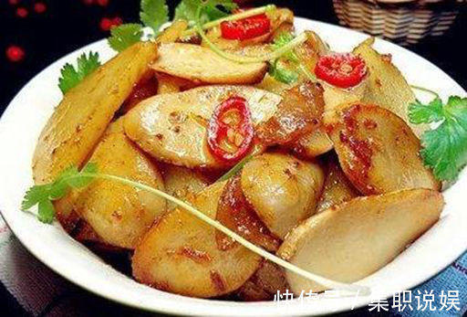 中国人|美食推荐杏鲍菇焖土豆片,麻婆豆腐,腊肉炒花菜,京酱肉丝