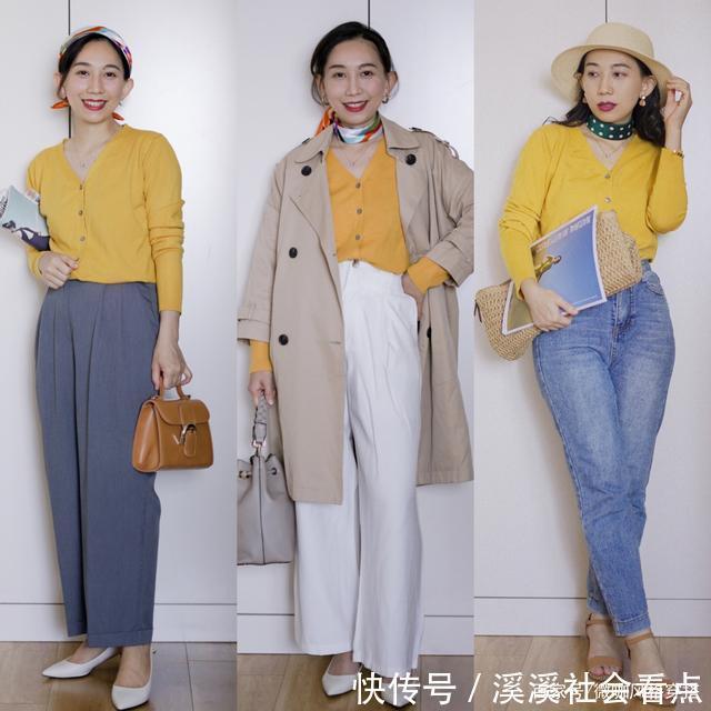 针织开衫在秋天的优雅穿法，一眼就爱上的温柔