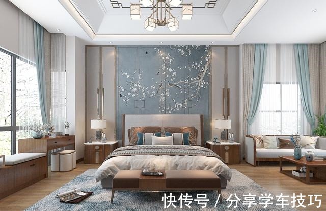 新中式|男主坚持要装中式风,以胡桃木搭配灰色调,效果出来引太多人模仿!