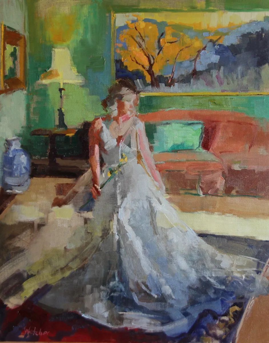 笔力独到，气势如虹，看看这二位的油画