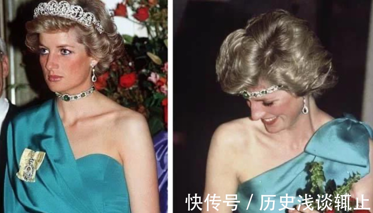 戴安娜皇妃 原来西方皇室也爱翡翠,看戴安娜皇妃就知道!