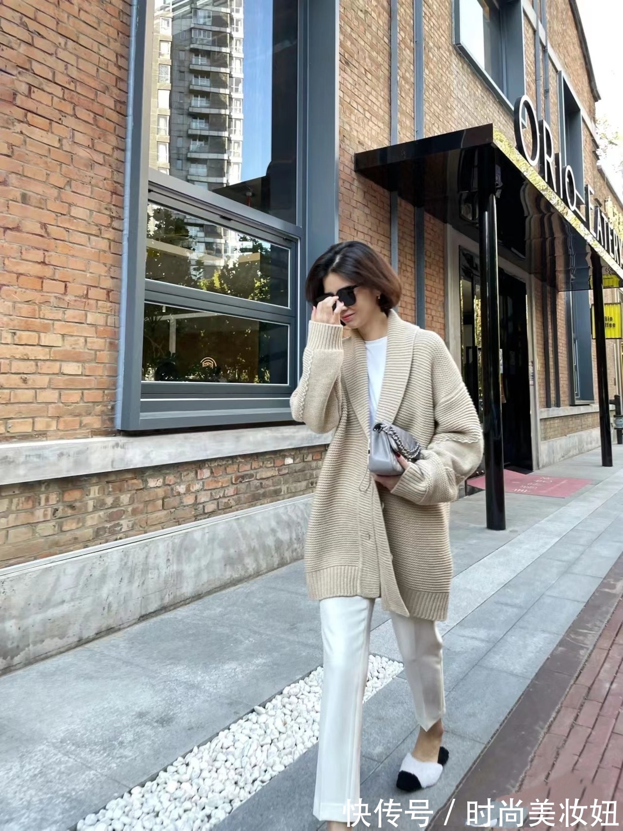 针织衫 这是我见过最高级的针织开衫穿搭,轻松打造好气质,适合40岁女人