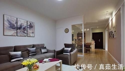 空间|89㎡新房,他在客厅做两个“小改动”,空间一分为三真漂亮,晒晒