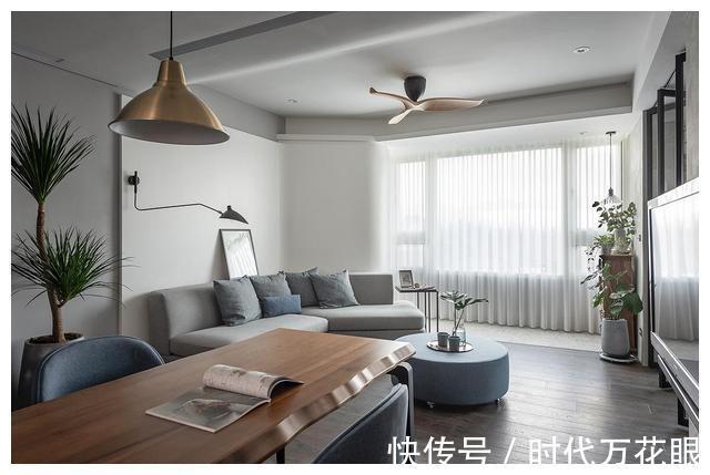 回归|这是我见过最清爽的家，100㎡，自然宁静，让家回归本质！