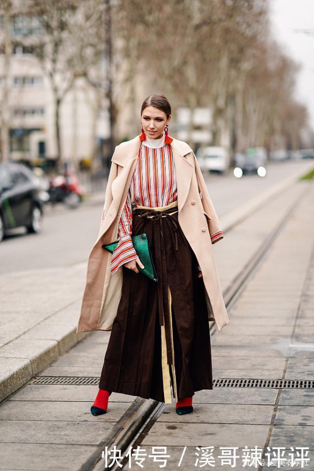 大衣+阔腿裤的搭配真霸气,穿着这两种单品,气场可太强势了
