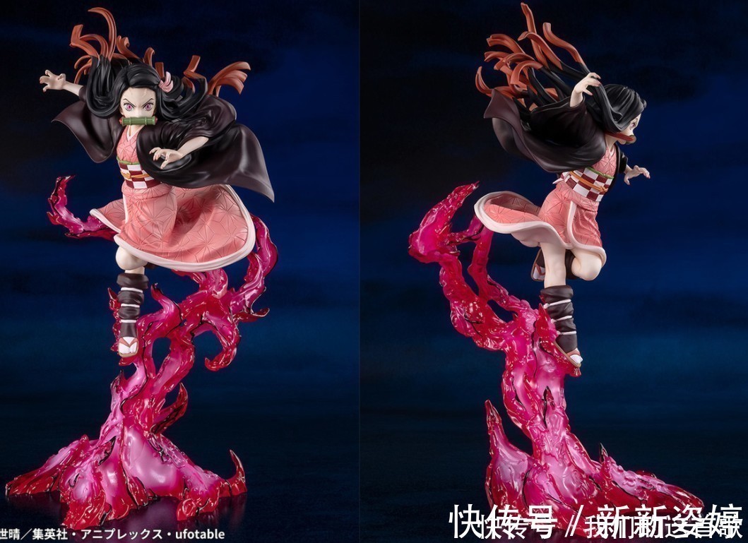 手办|万代全新《鬼灭之刃》高端手办 炭治郎兄妹战斗版登场