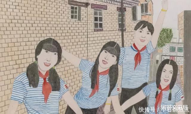 邵炳凤70多岁农村老太,意外拿起孙子画笔,练成国际画家