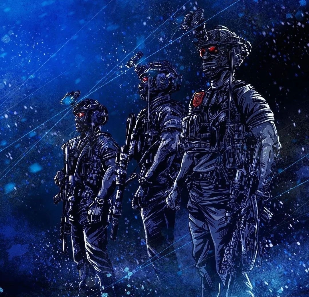 硬核|炸裂战术视觉!硬核漫画!这个讲PMC的硬核战术漫画谁看过?