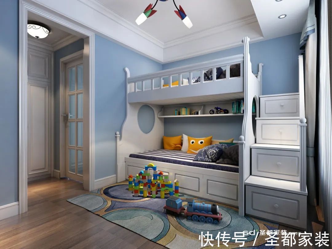 装修|装修攻略:30套满分儿童房装修效果图,有娃家庭必看!