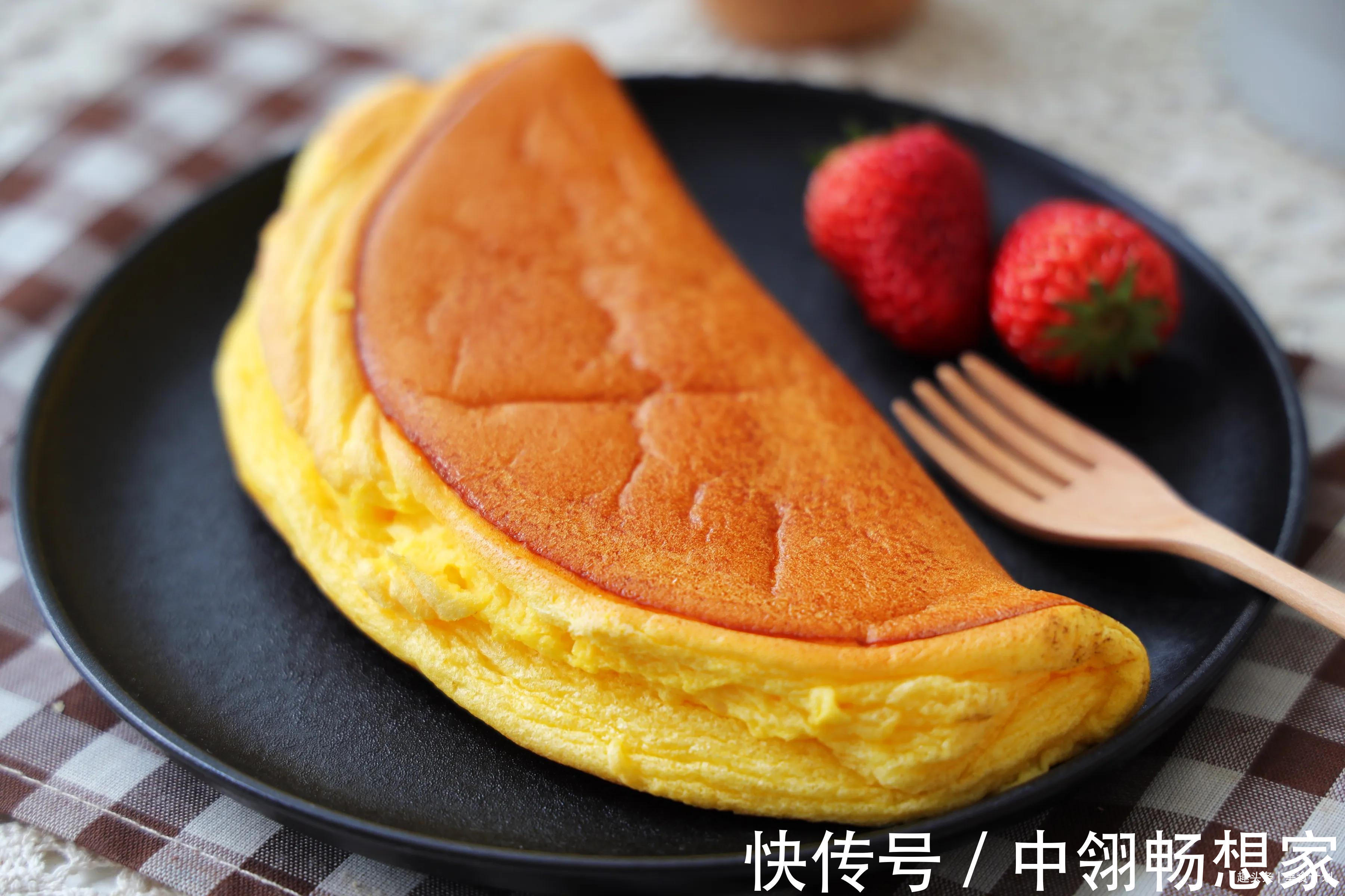 鸡蛋|只要3个鸡蛋就能做出美味的早餐,不要面粉不要油,入口即化!