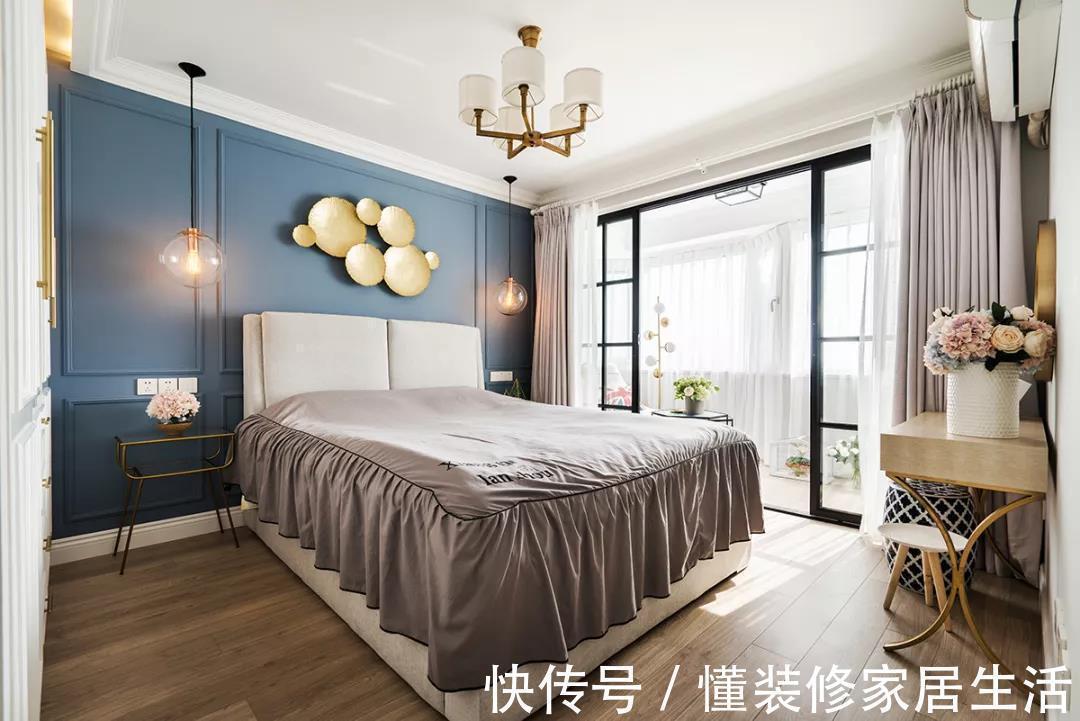 吊灯|越来越多人不吊顶,全屋只走一圈石膏线,完工照样漂亮极了!晒晒