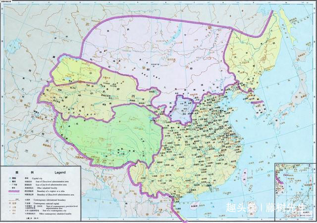 生产力!从2122.74万平方公里到如今,越北却是古中国丢失的唯一核心疆域