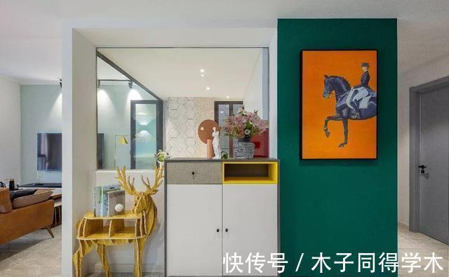 齐平|92平混搭风两居，色彩搭配给人耳目一新的感觉！