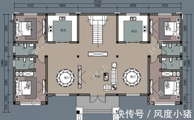 占地面积|农村没有堂屋的房子不是好房子,20套户型分享,总有一套看上眼