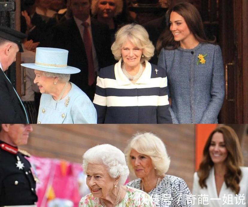 王室|39岁凯特八面玲珑,多次借戴铁公鸡女王私藏珠宝,卡米拉成透明人