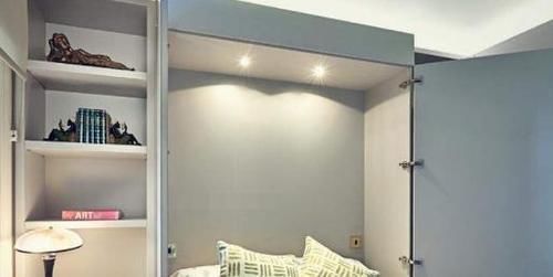 卧室|头一次见有人卧室装这种床,太聪明了,看完想回家效仿装一个