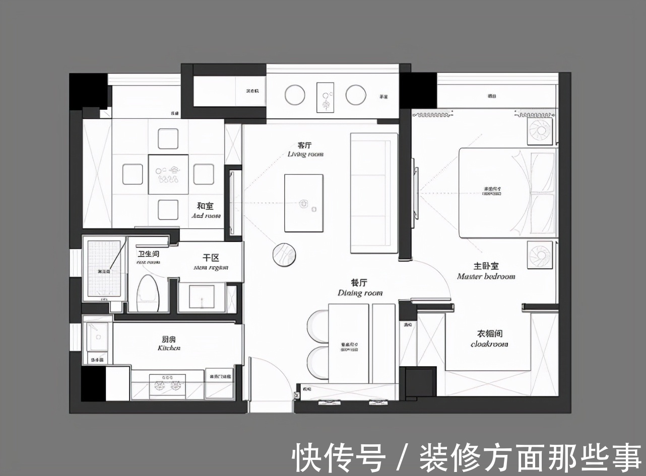 原木色|120平个日式风三居室化繁为简,让简约诠释家的温度