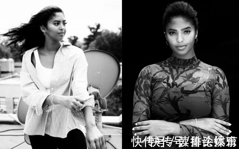 时尚杂志|瓦妮莎女儿拍大片!眼神太像科比,超模气场显露,身材不输母亲
