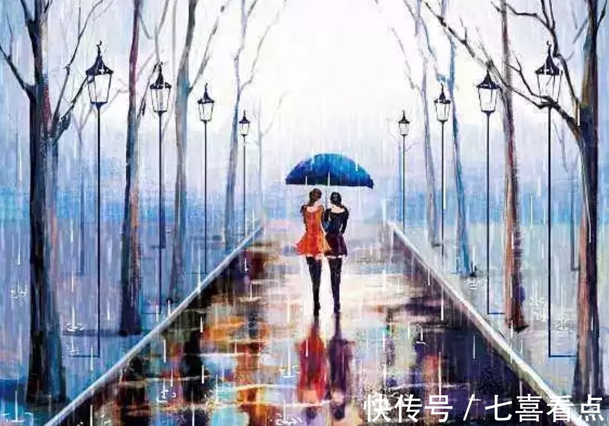 雨中女郎@一幅诡异的世界禁画，让3位买家产生幻觉，看过的人都感到恐惧