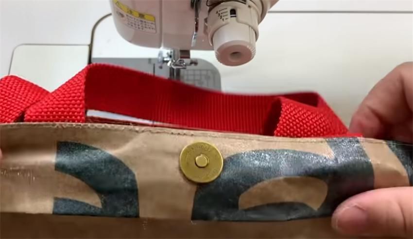 日本 日本手工牛人,把一次性纸袋做成手提包,看完想学缝纫了!