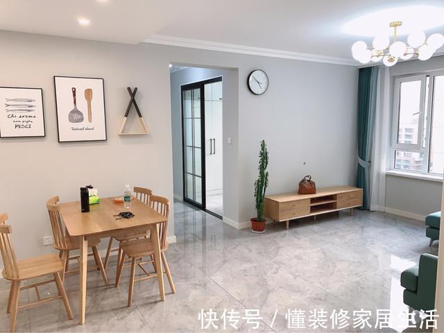 新房|新房装修了5个月终于完工,硬装仅花了3万,简欧风的效果太漂亮了