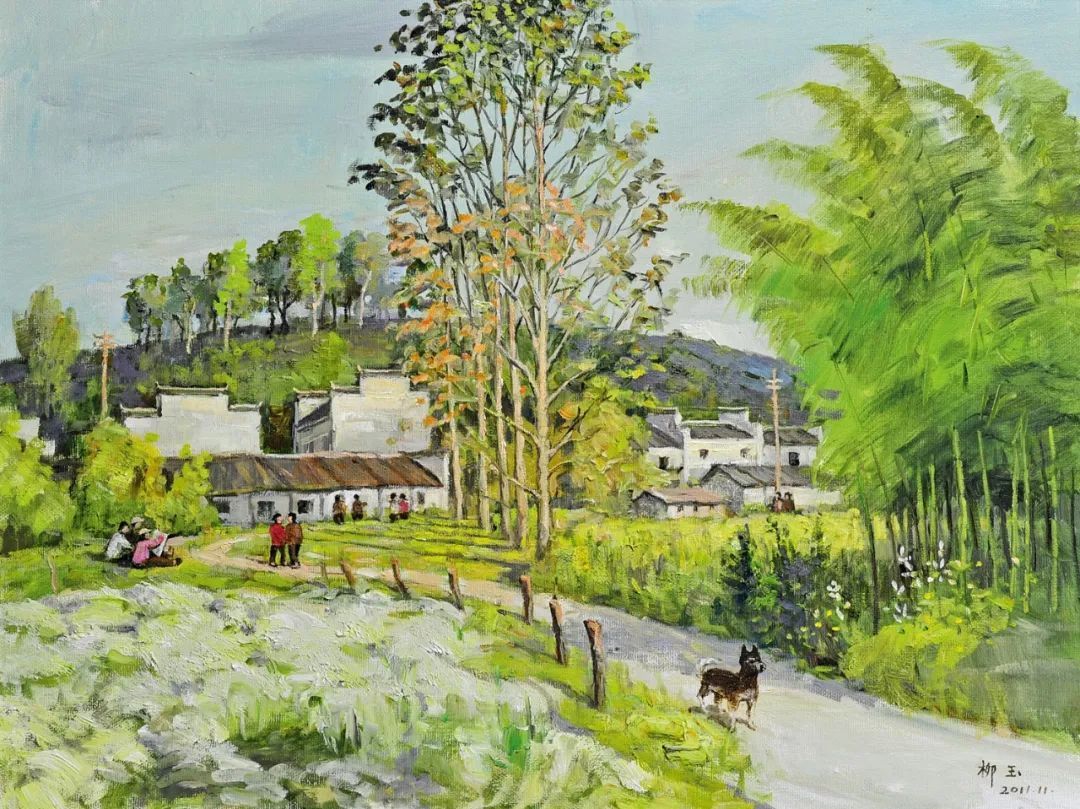 湖南省！全国艺术名家邀请展——柳玉油画作品赏析