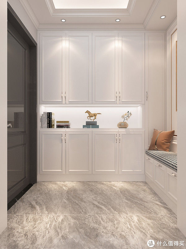 轻奢风|162㎡美式轻奢风装修设计，温馨感十足，还很前卫，客厅感觉很惊艳