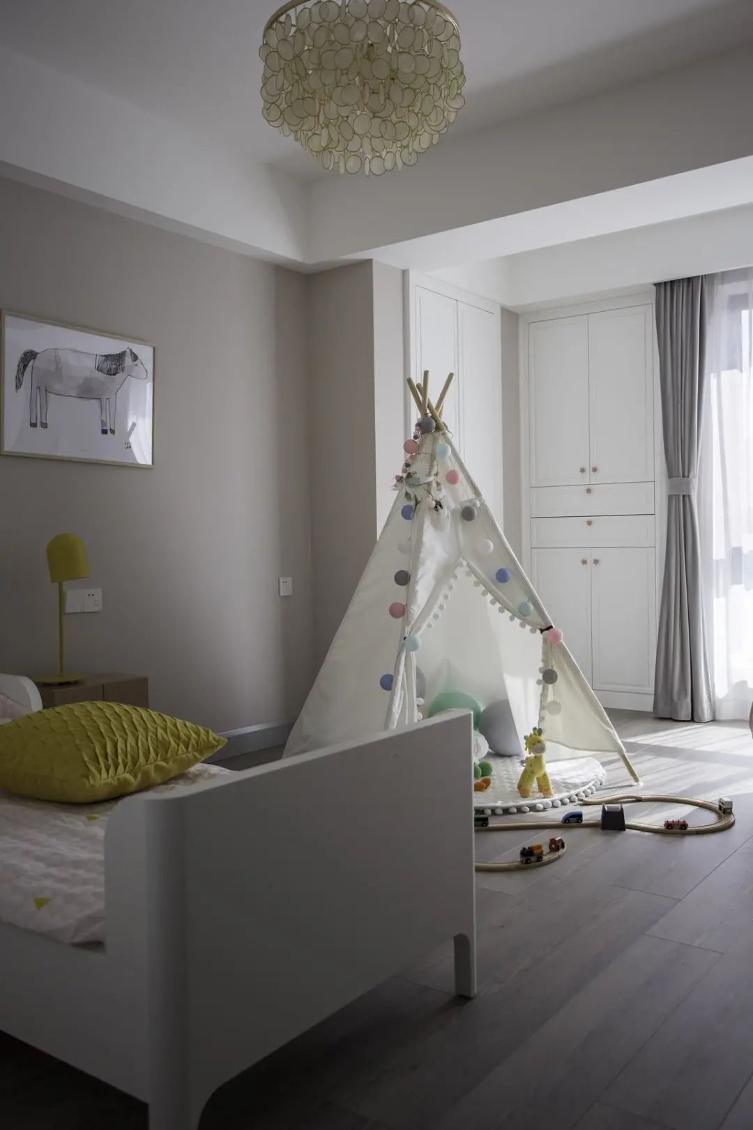 舒适|180㎡浪漫小窝，蓝与粉、灰与白，优雅情趣，轻松舒适