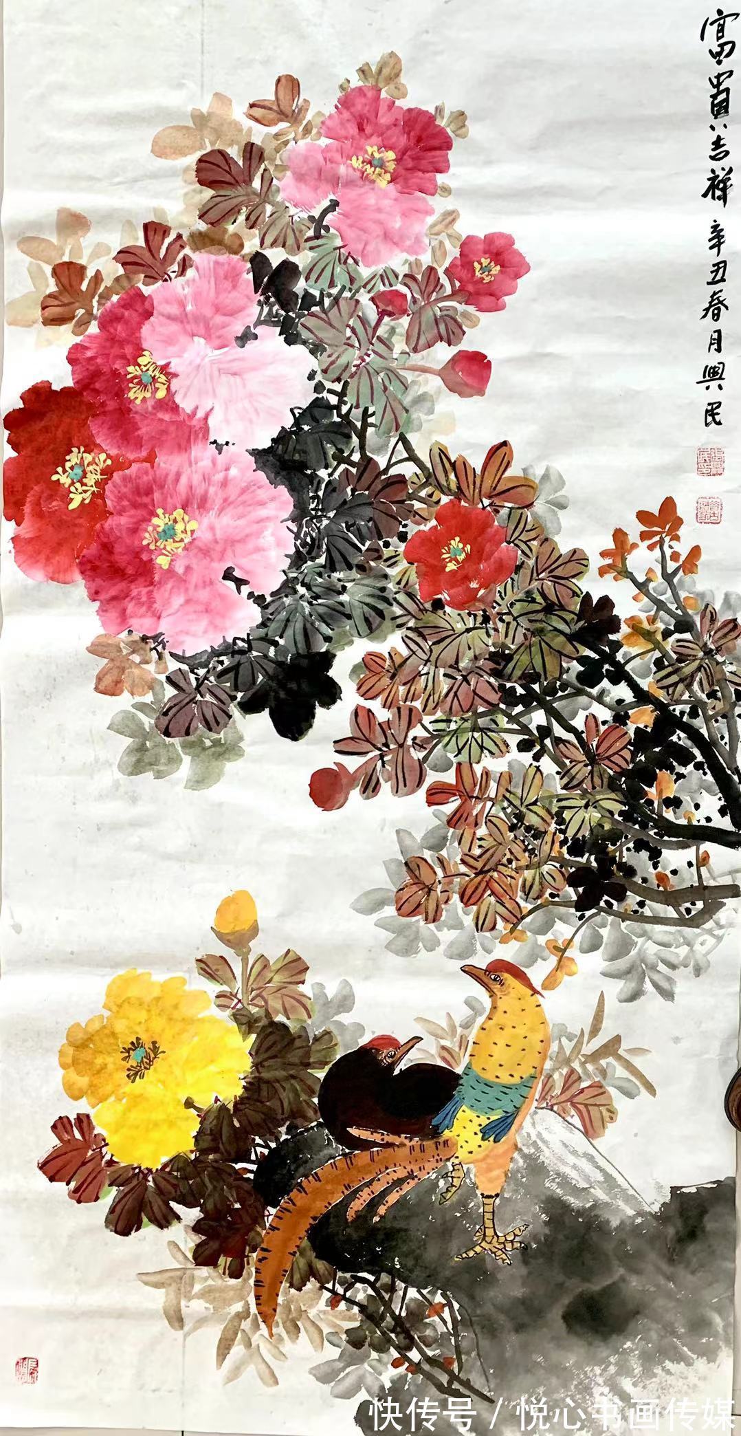 唐风!香韵无限—画家张兴民国画作品欣赏