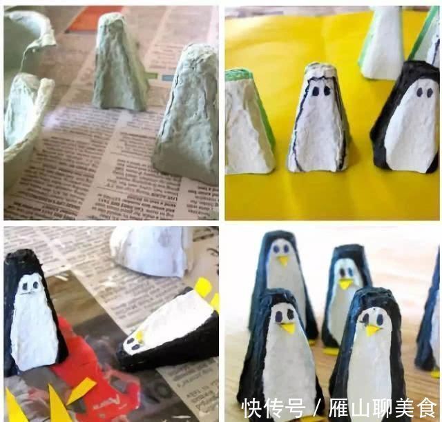 当妈妈“被迫”学会各种手工后,她就连蛋托都不放过了