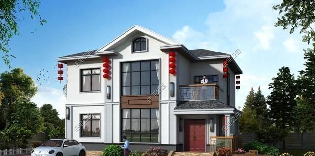 洋别墅|农村建房就该是中式,6套适合老百姓自建的中式合院,秒杀洋别墅